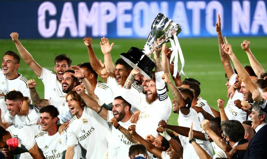 Real Madrid conquista su liga número 34