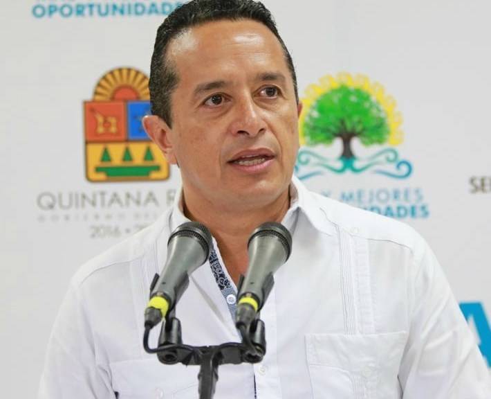 Gobernador de Quintana Roo da positivo a covid-19