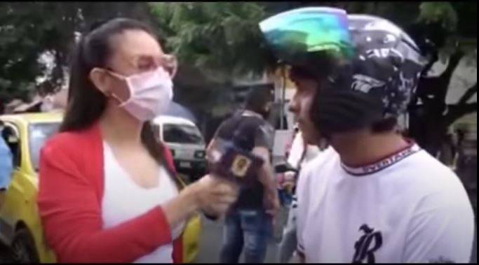 Joven asegura no creer en la pandemia de Covid-19