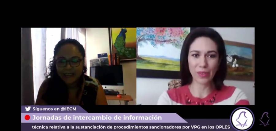 Presenta IECM foro de relatorías por violencia política de género en los OPLEs
