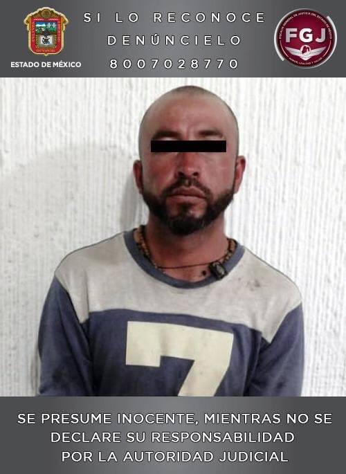 Detienen a hombre que asesinó a mujer y a su hija en Edomex