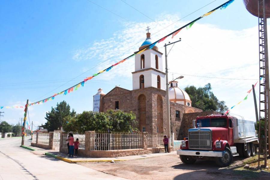 Entrega Ayuntamiento de Soledad remodelación integral de camino a Palma de la Cruz