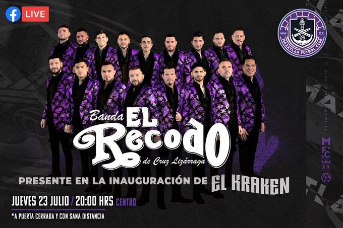 Mazatlán FC presentará su playera durante concierto de la Banda El Recodo