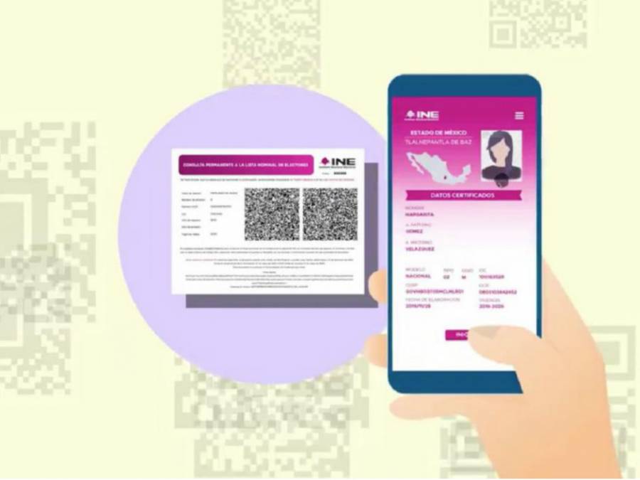 INE llama a bancos a aceptar constancias digitales