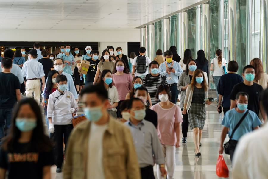Hong Kong reporta nuevo r&eacute;cord de casos de Covid-19