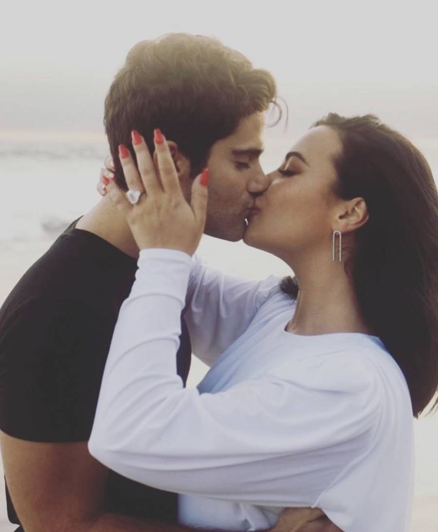 Anuncian Demi Lovato y Max Ehrich su compromiso