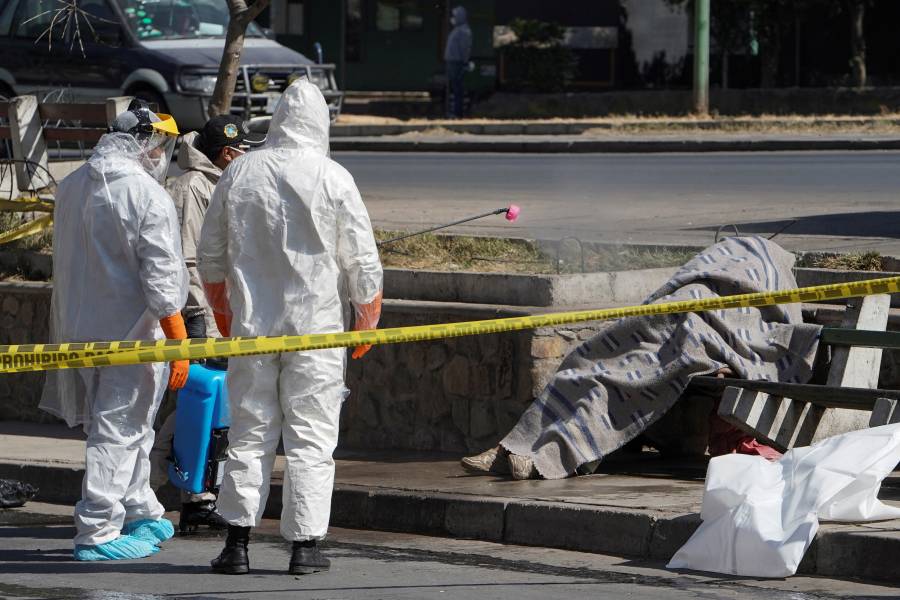 Dejan 420 muertos por Covid  en calles de Bolivia en 7 días
