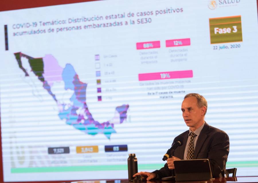Notifica Ssa 790 muertes  más por el coronavirus
