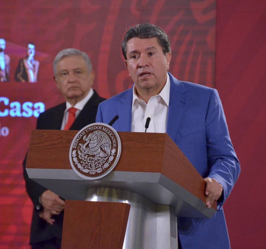 Monreal dice que inicio el sismo político