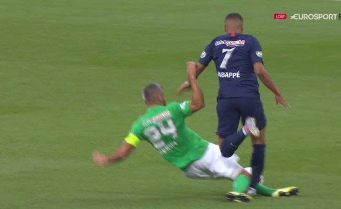 En plena final de la Copa de Francia se lesiona Mbappé