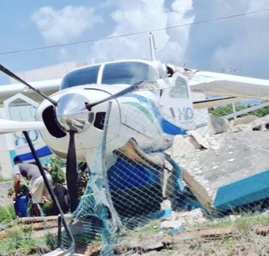 Reportan accidente de aeronave en Holbox, Quintana Roo