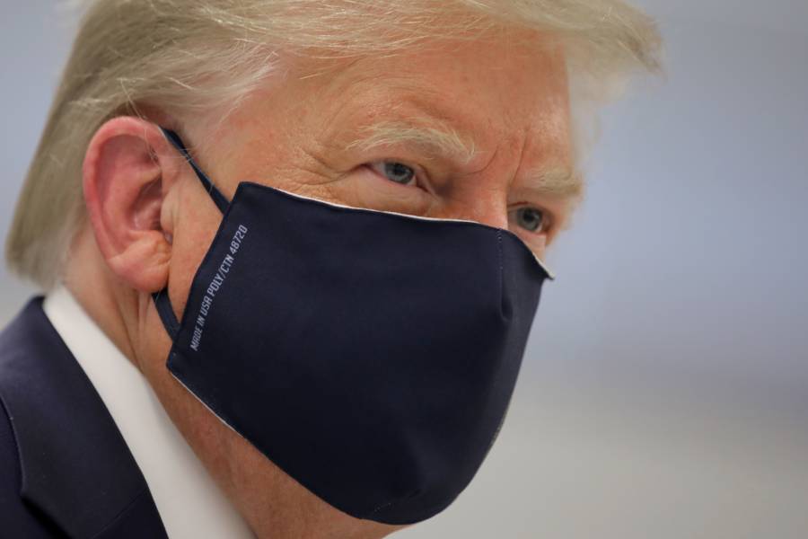 Trump, sin riesgo de contraer Covid-19, pese a contagio de Robert O'Brien