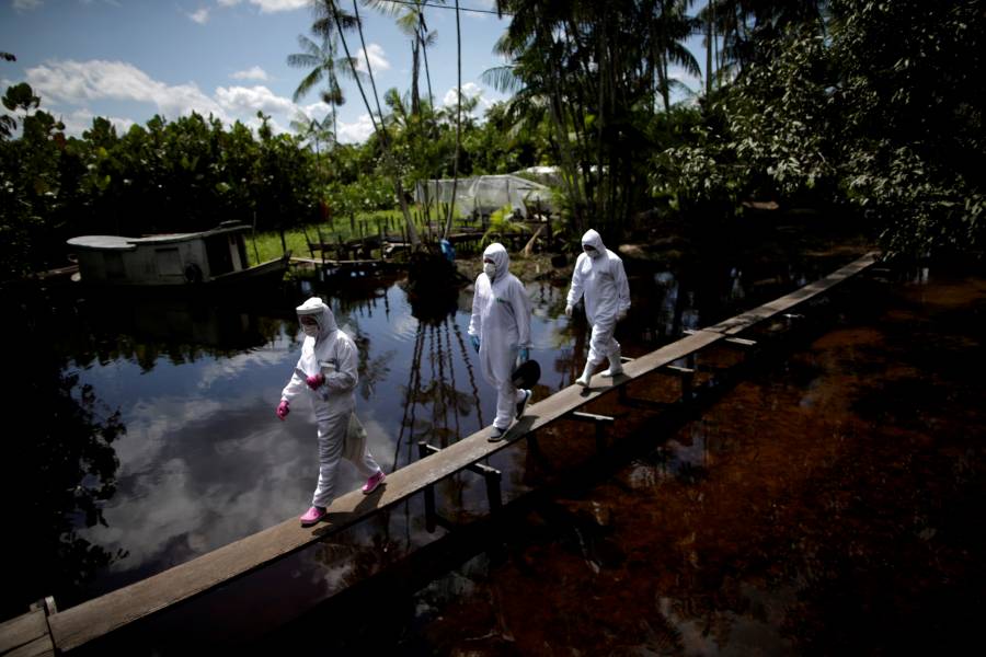 Brasil registra más de 40 mil contagios nuevos de Covid-19