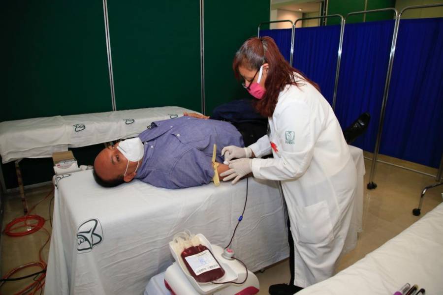 Organizan campaña de donación itinerante de sangre