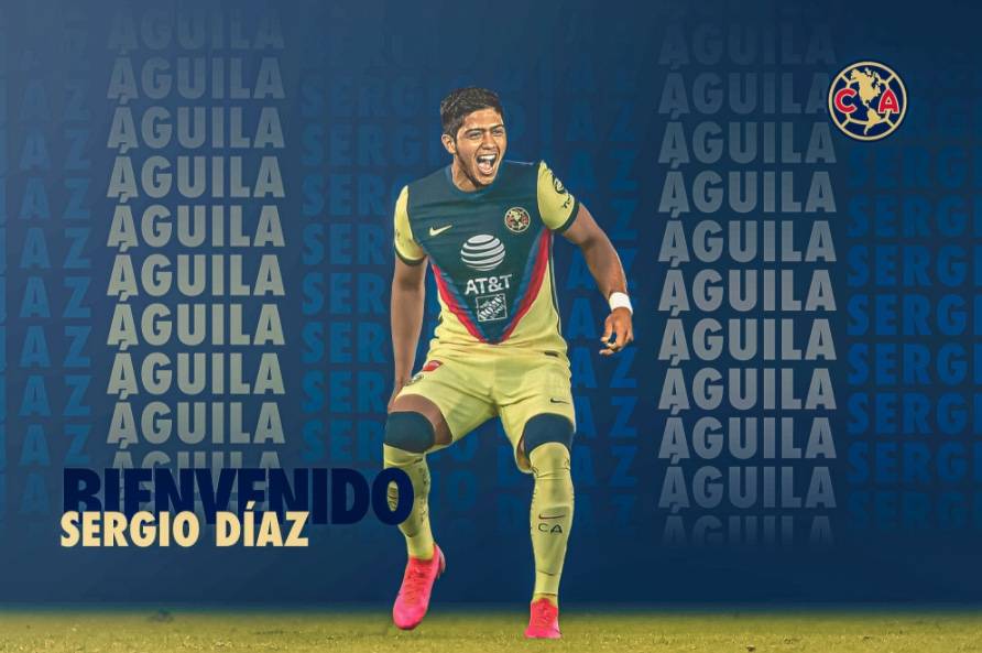 Oficial: Sergio Díaz, nuevo jugador del América