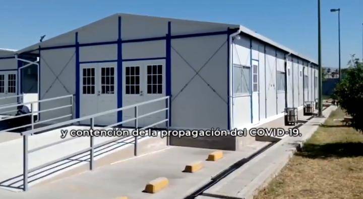 Inauguran M&oacute;dulo Hospitalario Temporal de Tijuana para atenci&oacute;n de pacientes Covid-19