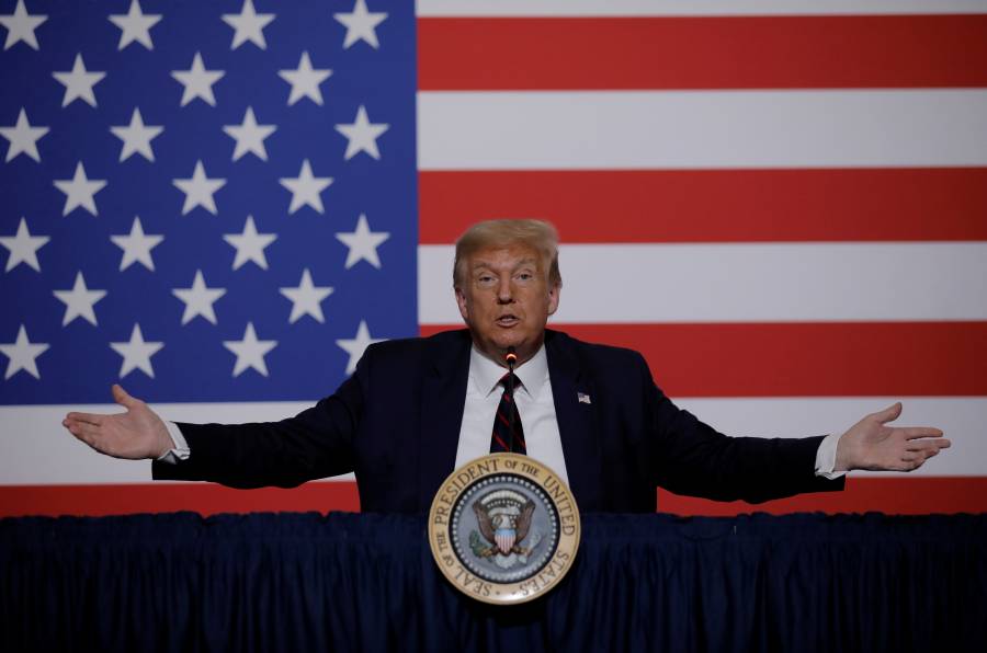 Trump se cuelga del Covid  y pide aplazar elecciones