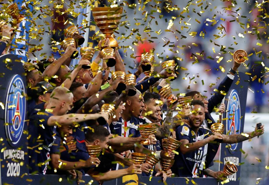 PSG gana la Copa de la Liga al Lyon y logra el póker de títulos