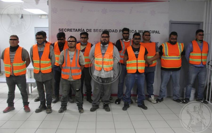 Detienen a 13 personas que robaron negocio en Ciudad Juárez