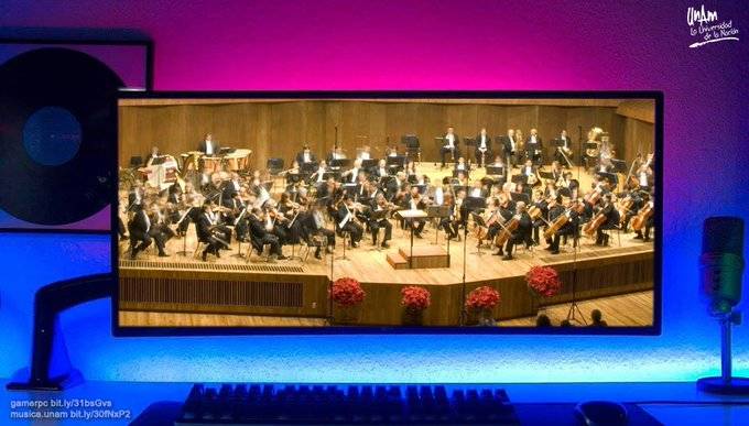 PRIMER CONCIERTO VIRTUAL DE LA SINFÓNICA DE LA FACULTAD DE MÚSICA