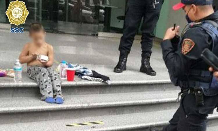 Movilización policiaca exitosa para encontrar a niño desaparecido