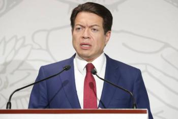 Delgado defiende labor de L&oacute;pez-Gatell