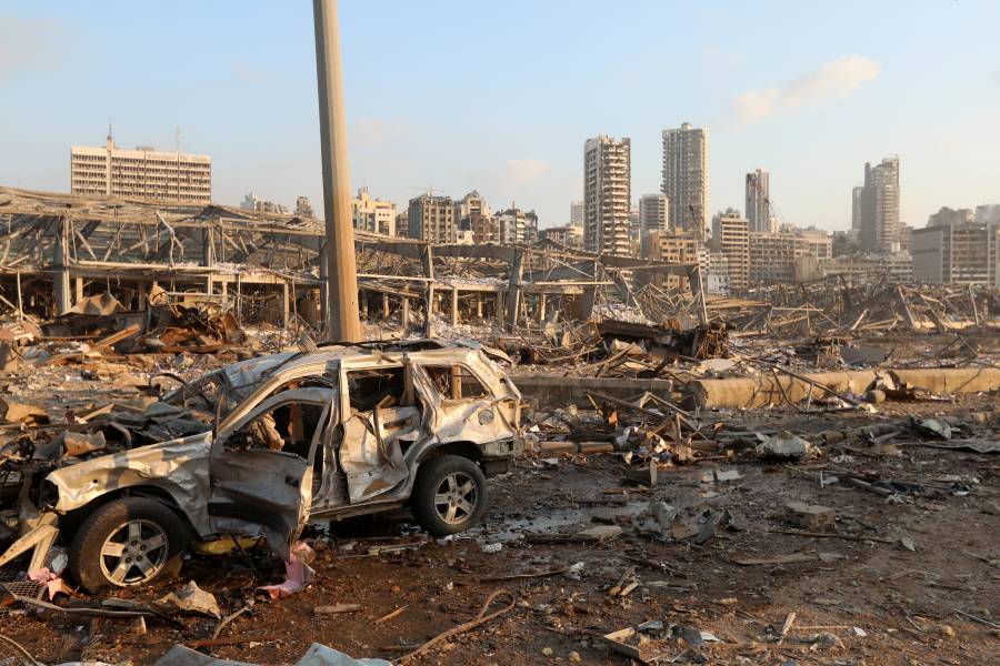 Explosión en Beirut deja al menos 10 muertos