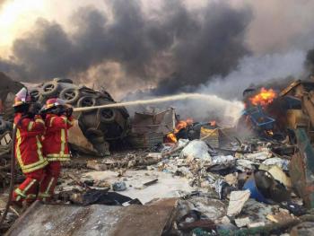 Da a conocer Ministerio de Salud de L&iacute;bano cifra de muertos y heridos por explosi&oacute;n