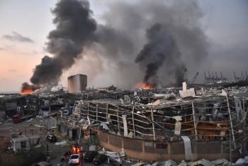 Insin&uacute;a Trump que explosi&oacute;n en Beirut fue un ataque con bomba