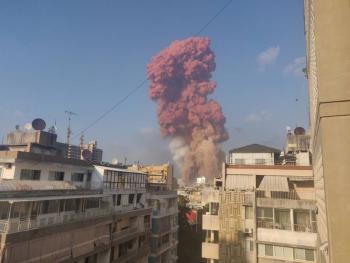 Beirut clasificada como zona de desastre por fuertes explosiones
