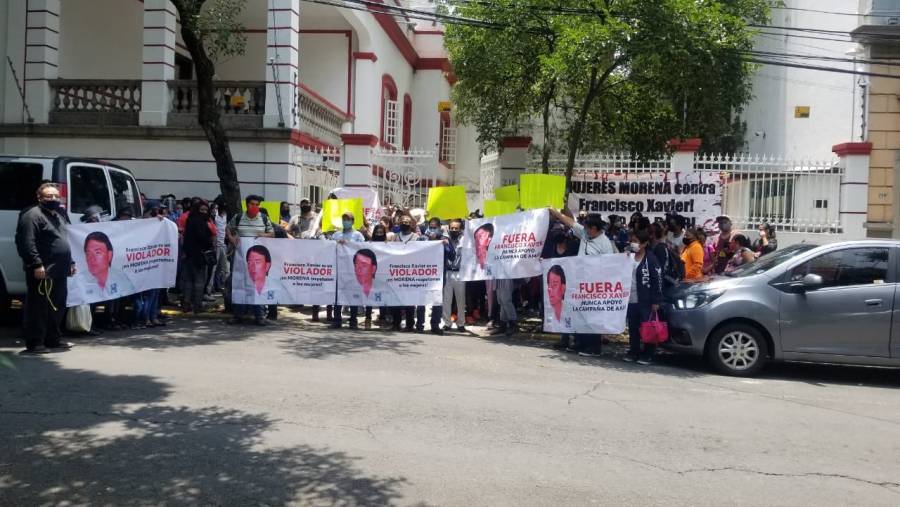 Simpatizantes de Morena rechazan postulación para candidato de Morena en Pachuca