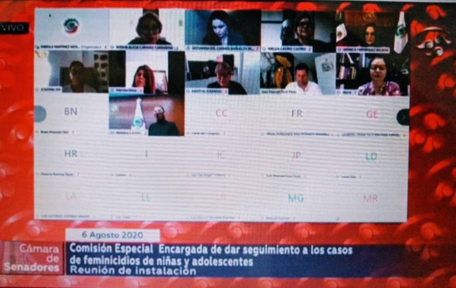 Senado instala Comisión Especial de seguimiento a feminicidios