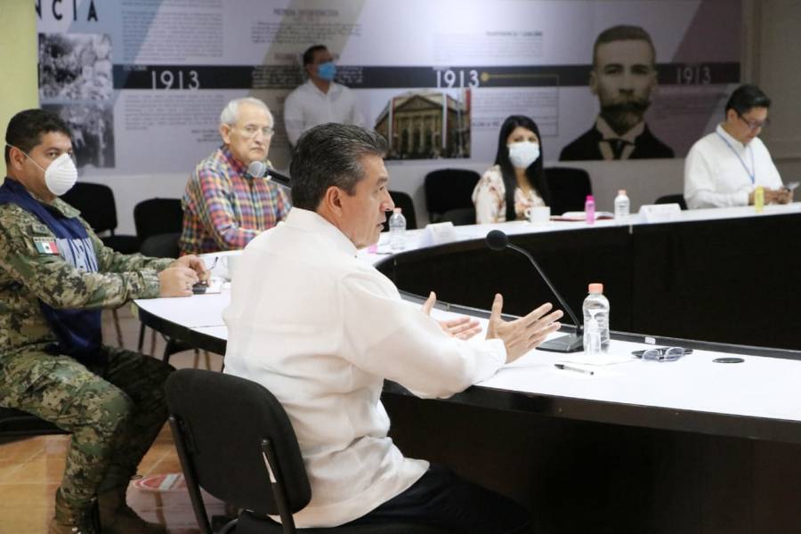 Rutilio Escandón hace un llamado para que los chiapanecos no abandonen medidas sanitarias