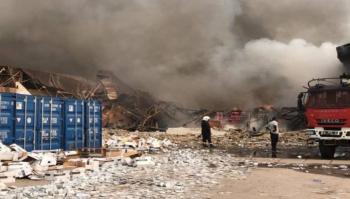 Se incendia almac&eacute;n de UNICEF en el Congo