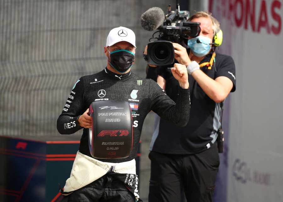 Bottas lidera la pole del GP 70 aniversario