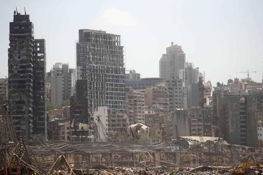 Presidente de L&iacute;bano sospecha “interferencia externa” en explosi&oacute;n de Beirut