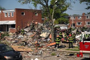 Video: Destruye tres edificios fuerte explosi&oacute;n en Baltimore