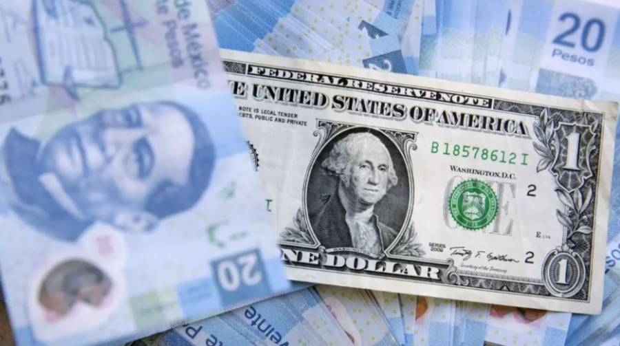 Peso registra leve ganancia por posibles estímulos en EEUU