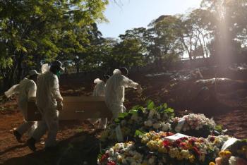 Brasil reporta m&aacute;s de 103 mil muertes por Covid-19
