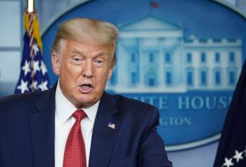 Trump “sorprendido” por elecci&oacute;n de Harris como compa&ntilde;era de Biden