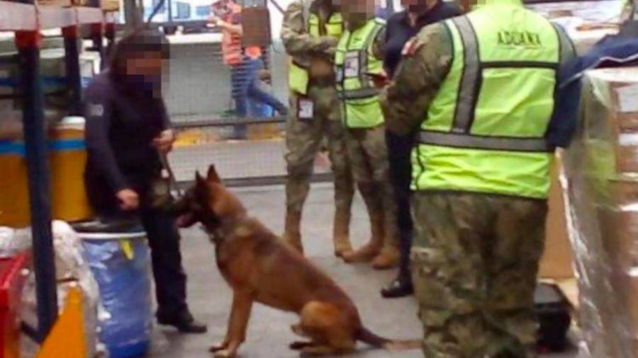 Autoridades decomisan 220 kilos de fentanilo en Aeropuerto de la CDMX