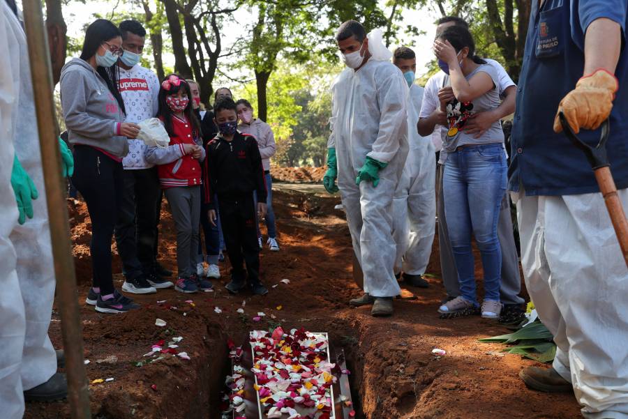 Brasil reporta m&aacute;s de mil muertes por Covid-19 en las &uacute;ltimas 24 horas