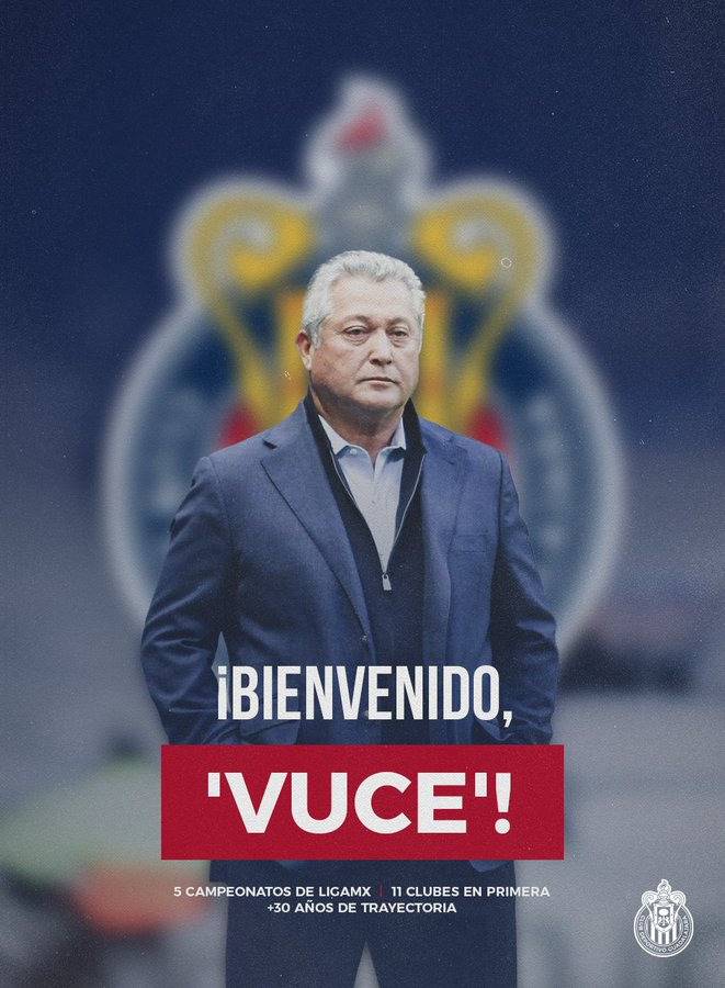 Fichan a El Rey Midas: Vucetich nuevo DT de Chivas