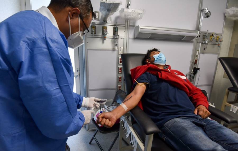 IMSS: 101 unidades de sangre donadas en la Tercera Jornada de Donaciones Itinerantes