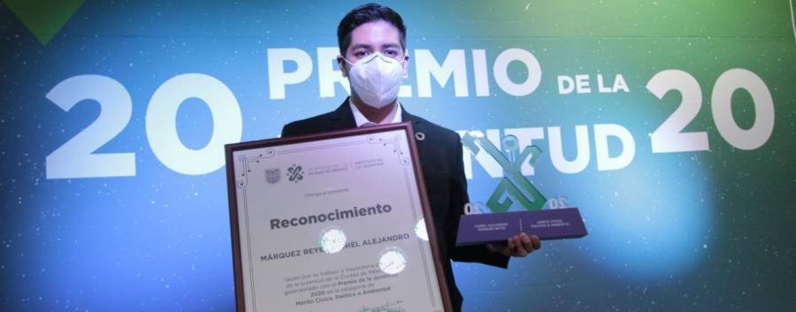 GALARDONAN A POLITÉCNICOS CON EL PREMIO DE LA JUVENTUD 2020