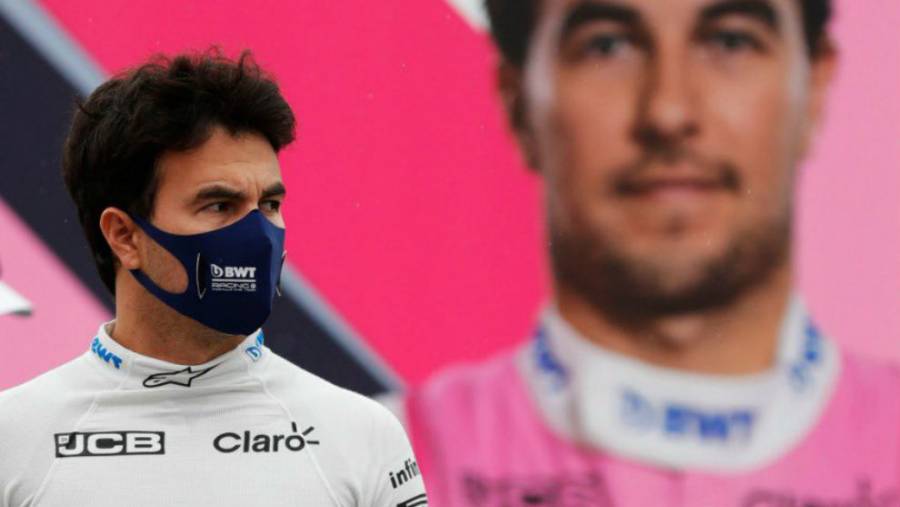 Regresa Checo Pérez a prácticas libres de España tras covid-19