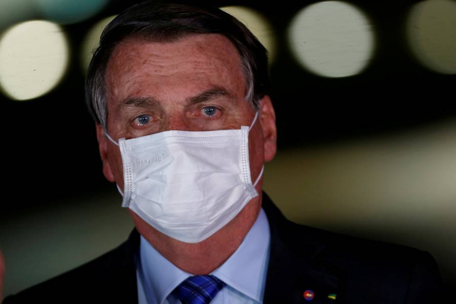 Aprobación de Bolsonaro en su máximo punto pese a pandemia