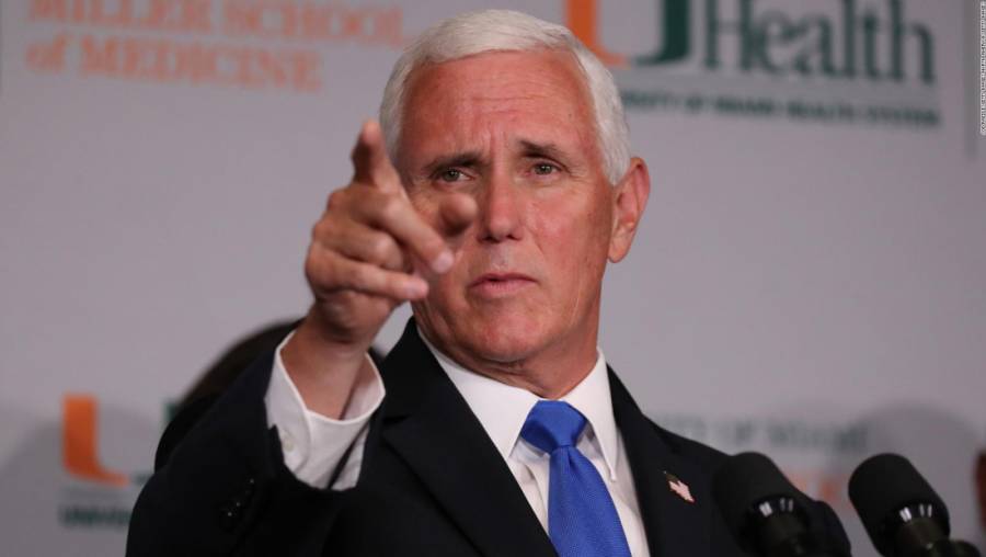 Mike Pence pide que liberen a ex gobernador colombiano