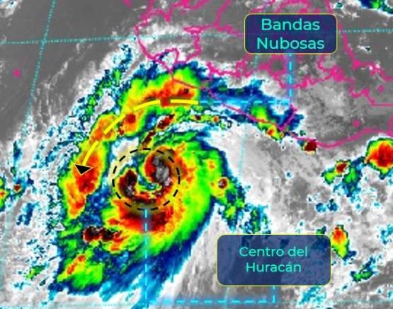 “Genevieve” se convierte en huracán categoría 1