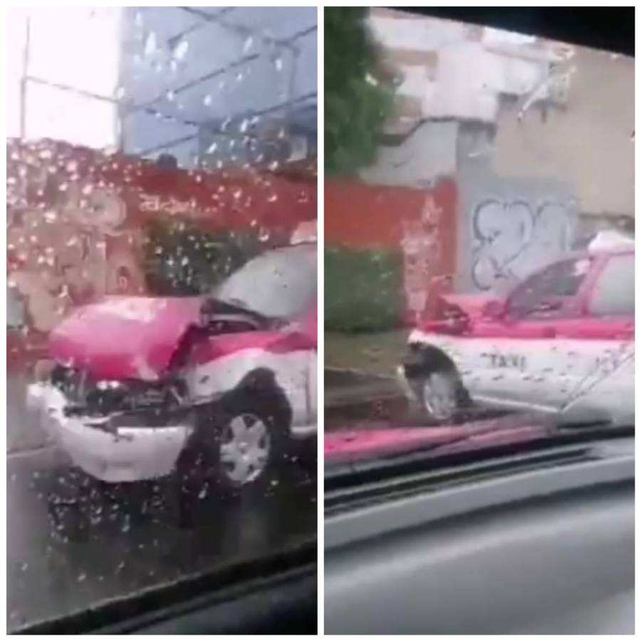 Hubo tres choques en la Alcaldía Tlalpan; hay tránsito lento